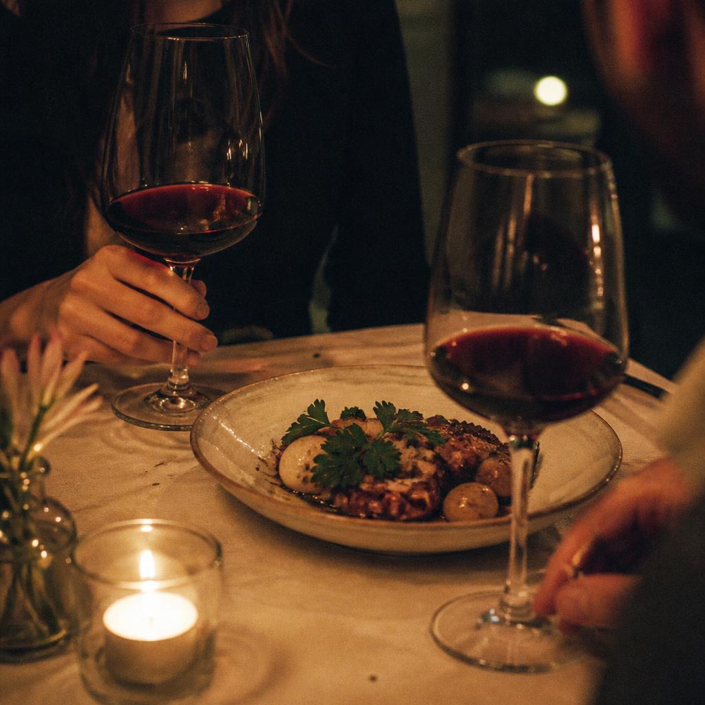 Romantische Abende — Private Dining zuhause mit Privatkoch in München & Wien